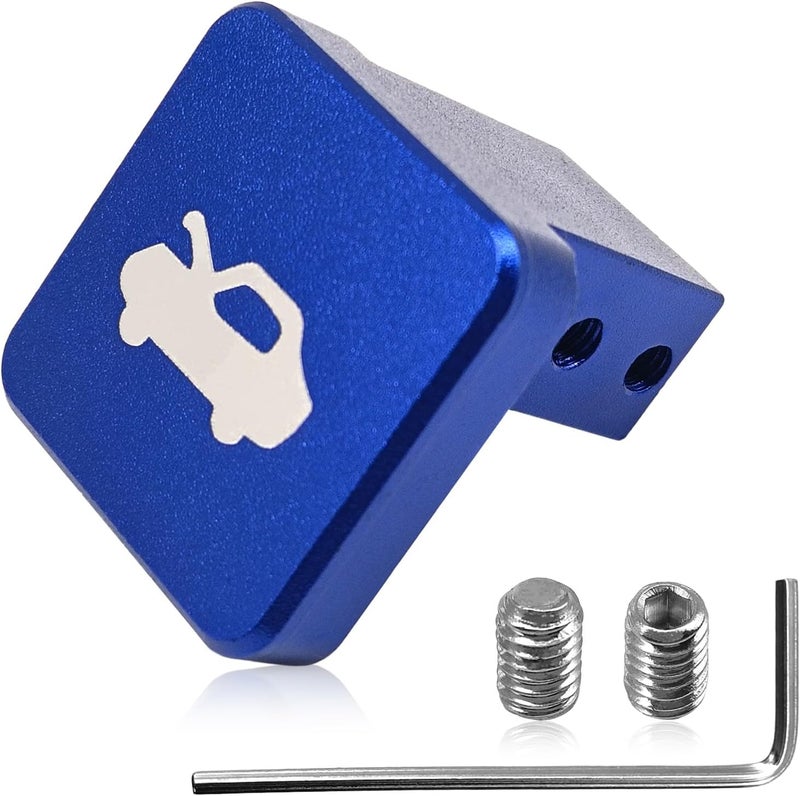 NOTISH Hood Latch, Hood Release Handle, Aluminum Alloy Repair Kit, Heavy Duty Billet Aluminum, Hood Latch Release Cable Repair Kit, Kit for Civic 1996-2011 CR-V 1997-2006 Element 2003-2011 (Blue) - Image 1